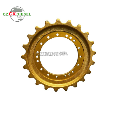 SY135 rouleau à rouleaux de broche pour excavateur 18 trous pour excavateur Sany Sy115 Sy125 SY135 SY155