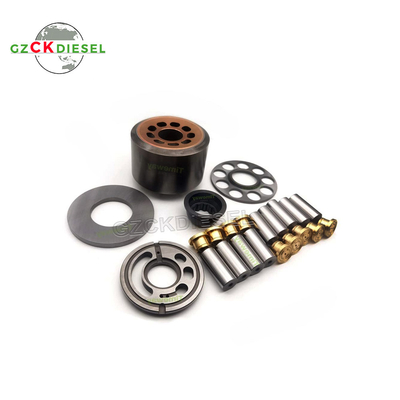 Parties de pompe hydraulique Kawasaki Blocs de cylindres Pistons Plaque de soupape LH Pour pompe K3V63DT