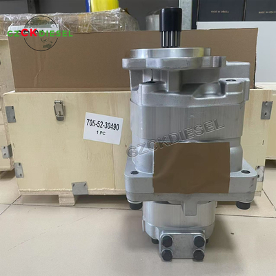 Pompes à engrenages hydrauliques 705-52-30490 705-52-31170 705-52-31130 705-55-34160 Pour le chargeur Komastu WA500-3 WD500-3 HD605-7 WA320-3