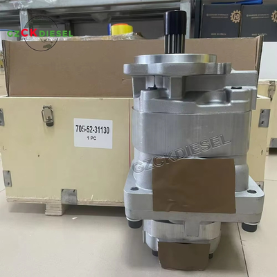 Pompes à engrenages hydrauliques 705-52-31130 705-52-31170 705-52-30490 Pour le chargeur WA500-3 WA500-3LK