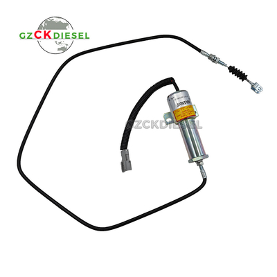 Solénoïde d'arrêt de carburant 24V R210 Commutateur 11E1-60100-24 pour excavatrice Hyundai